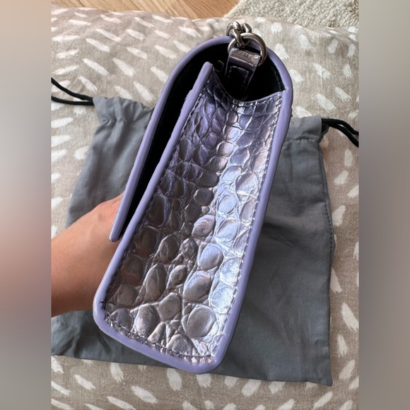 Balenciaga Wallet On Ty Chain *Rare Lilic color, Great Condition* - Picture 12 of 13